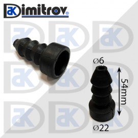 Маншон универсален Ø  6 x Ø 22 x 54 mm
